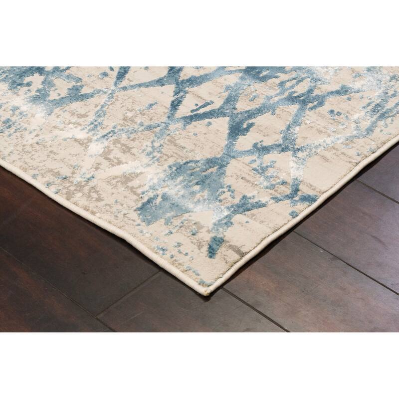 Dynamic Rugs Quartz Traditional Area Rug