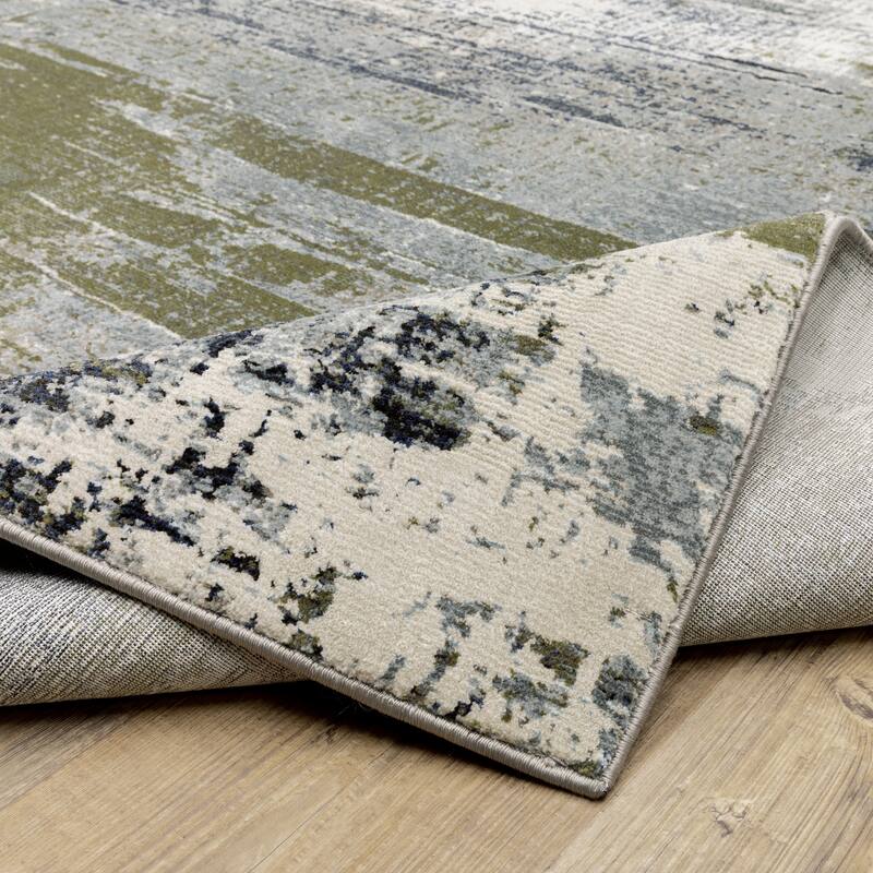 Style Haven Caldon Modern Abstract Area Rug