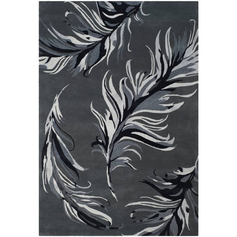 SAFAVIEH Handmade Allure Njomza Modern Floral Wool Rug