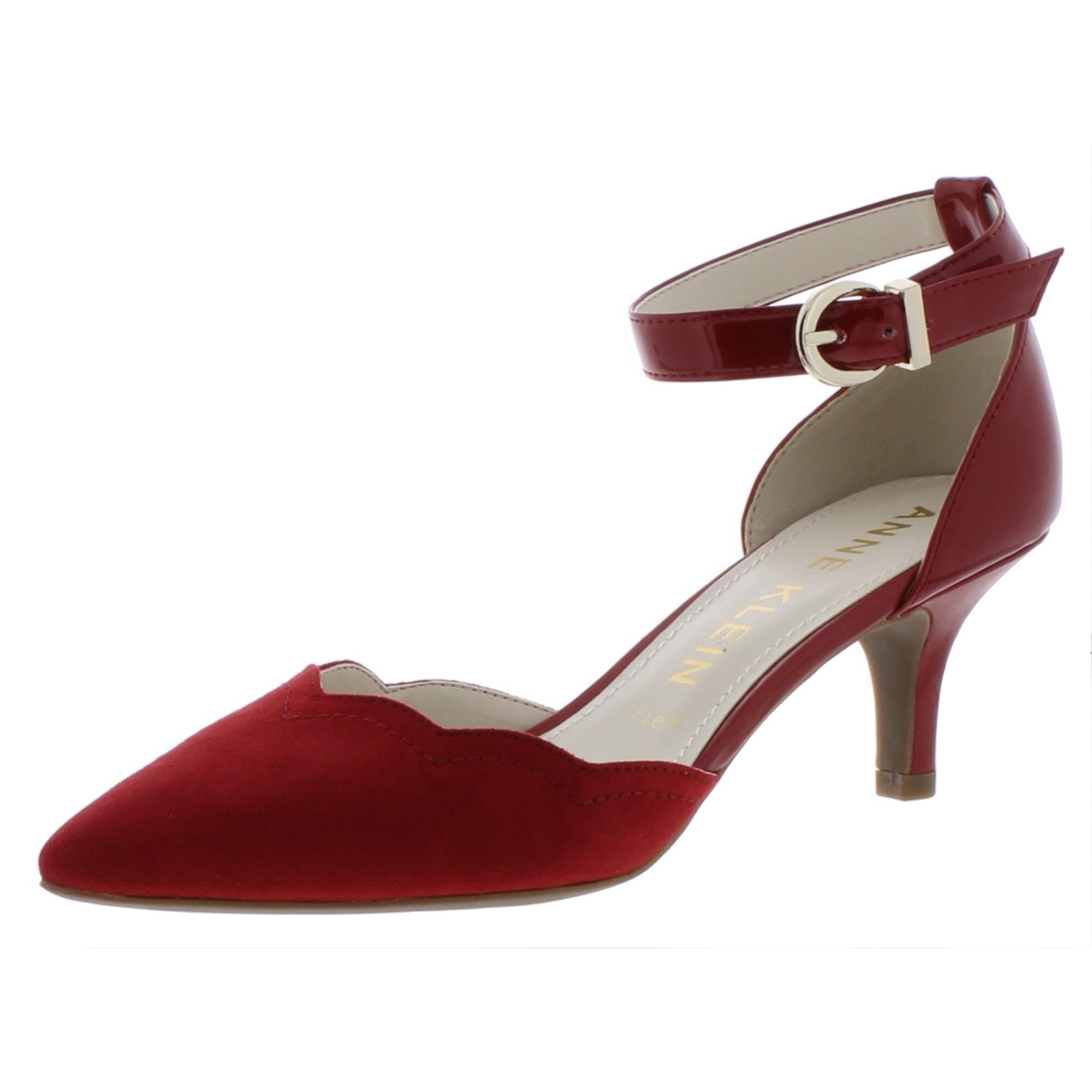 anne klein red heels
