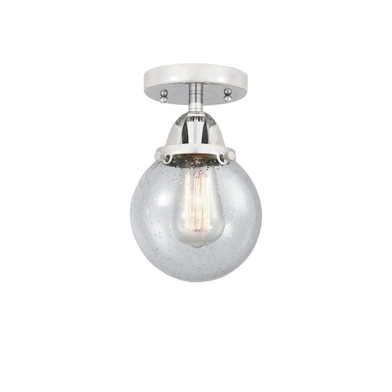 Innovations Lighting Nouveau 2 Beacon - 1 Light 6" Semi-Flush Mount