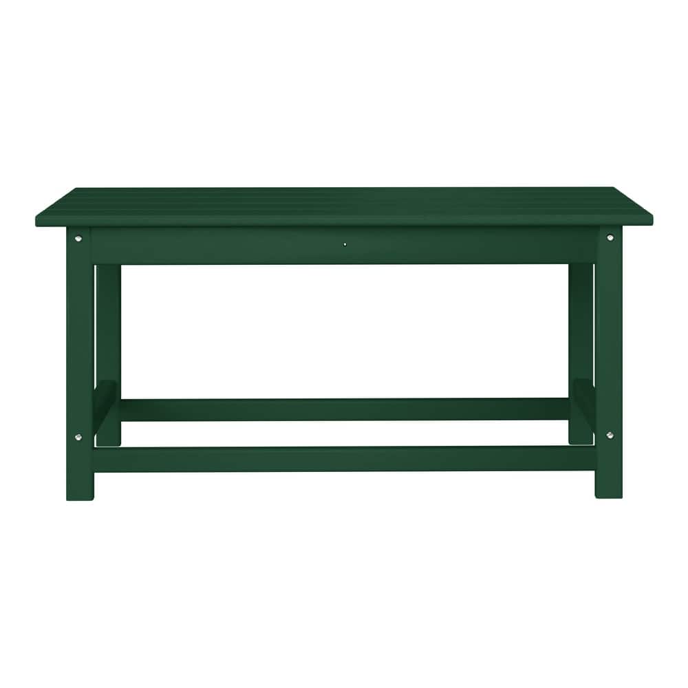 Laguna Hdpe All Weather Outdoor Patio Rectangular Coffee Table