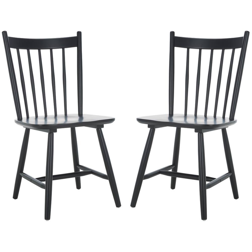 SAFAVIEH HOME Andreas Spindle Dining Chair (Set of 2) - 17"W x 20"D x 36"H