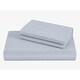 preview thumbnail 13 of 20, A1HC GOTS Certified Organic Cotton Starter Sheet Set( Fitted Sheet & Pillowcase Set) Light Blue - California King