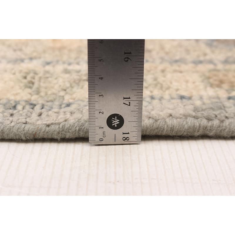 ECARPETGALLERY Hand-knotted Jules Serapi Grey Wool Rug - 7'10 x 10'0