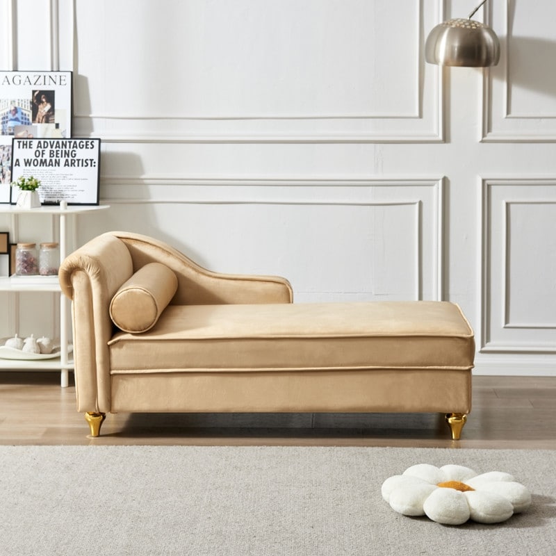 Chaise Lounge Indoor Lounge Chair for Living Room with Storage