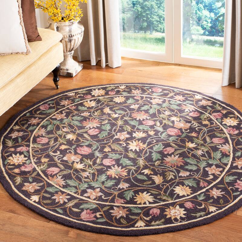 SAFAVIEH Handmade Chelsea Birglinde French Country Wool Rug