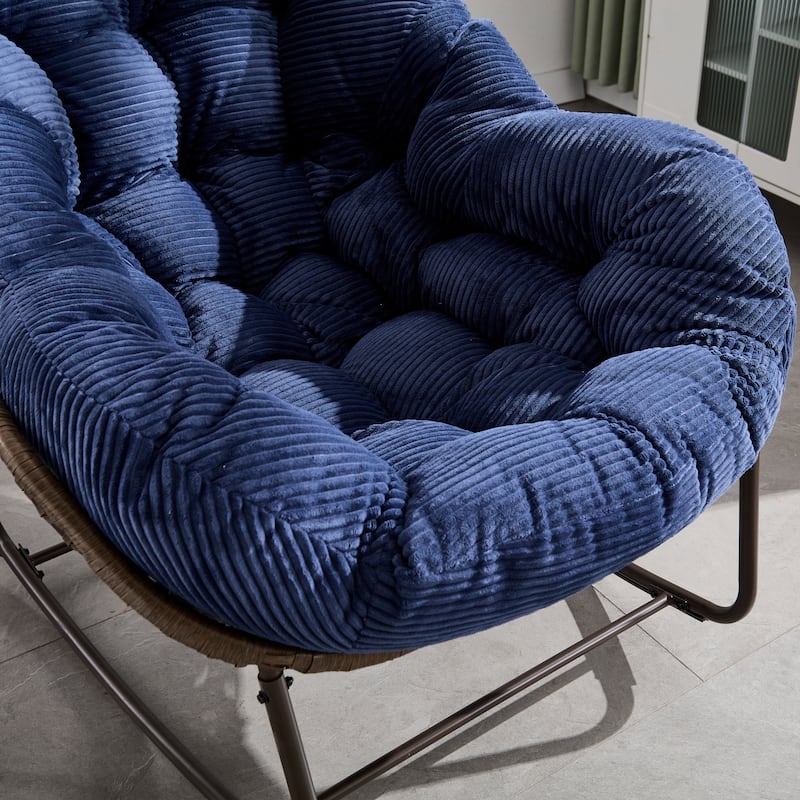 Living Room Rocking Chair with Steel Frame