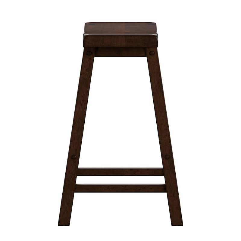 Salvador Saddle Seat Counter Stool (Set of 2) by iNSPIRE Q Bold