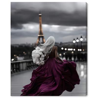City of Love Canvas by Art Remedy, Gallery Wrapped