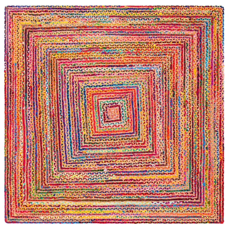SAFAVIEH Handmade Cape Cod Marget Boho Coastal Jute Rug