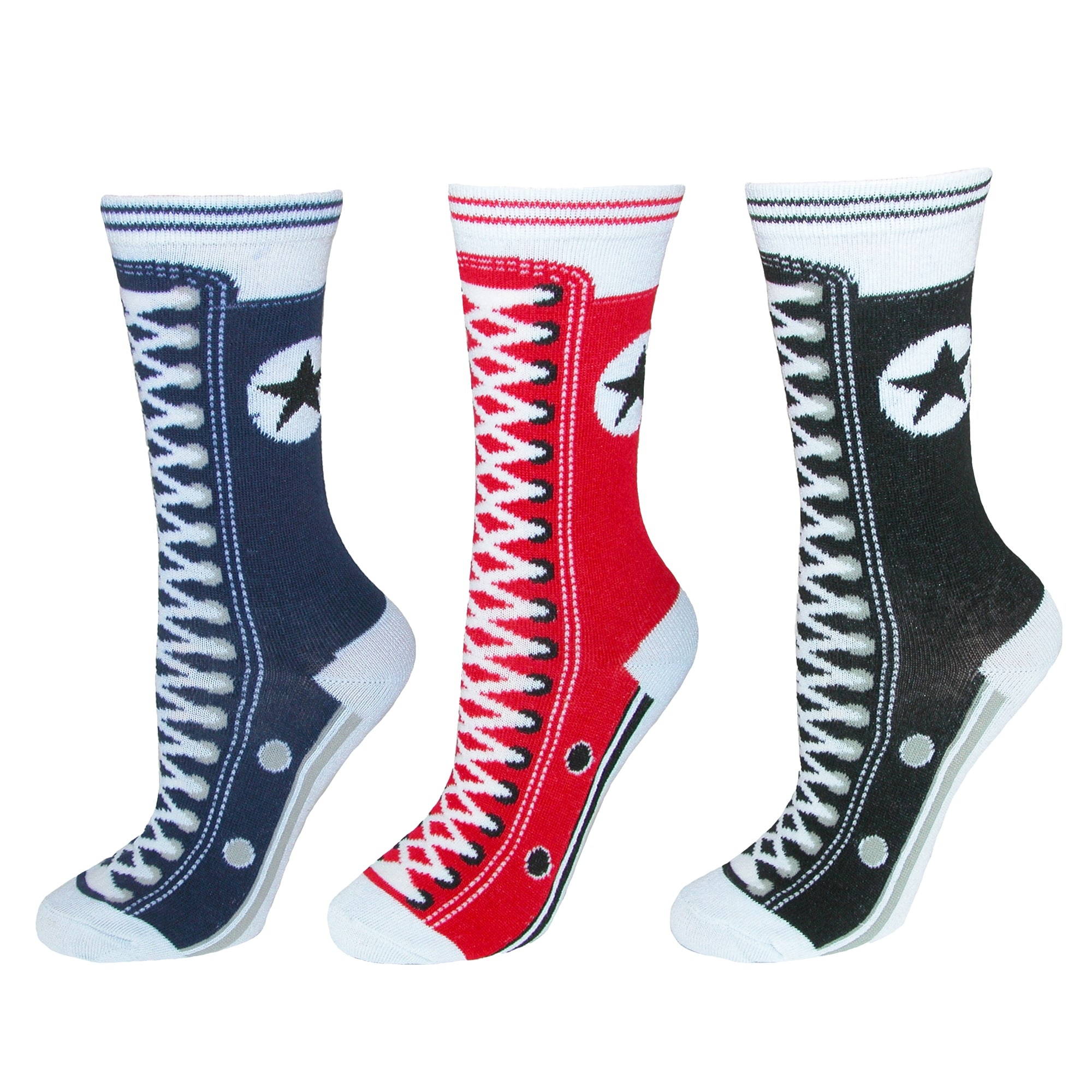 sneaker print socks