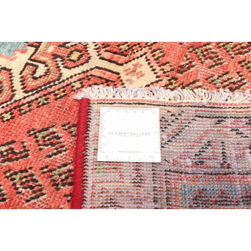 ECARPETGALLERY Hand-knotted Andelz Red Wool Rug - 3'1 x 4'9