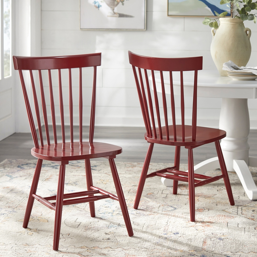 Red kitchen chairs hot sale