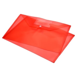 20pcs File Folders A4 Plastic Envelopes Folder with Snap Closure - Bed ...