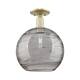 Option Antique Brass / Light Smoke Deco Swirl
