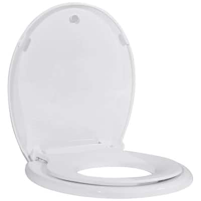 Swiss Madison SM-TS1802 Trio Round Closed-Front Toilet SeatQuick