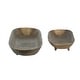 preview thumbnail 3 of 5, Uttermost Stratum Oval Brass Bowls Set/2
