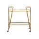 preview thumbnail 30 of 58, Rosa Mid-Century 2-Teir Rolling Metal Bar Cart