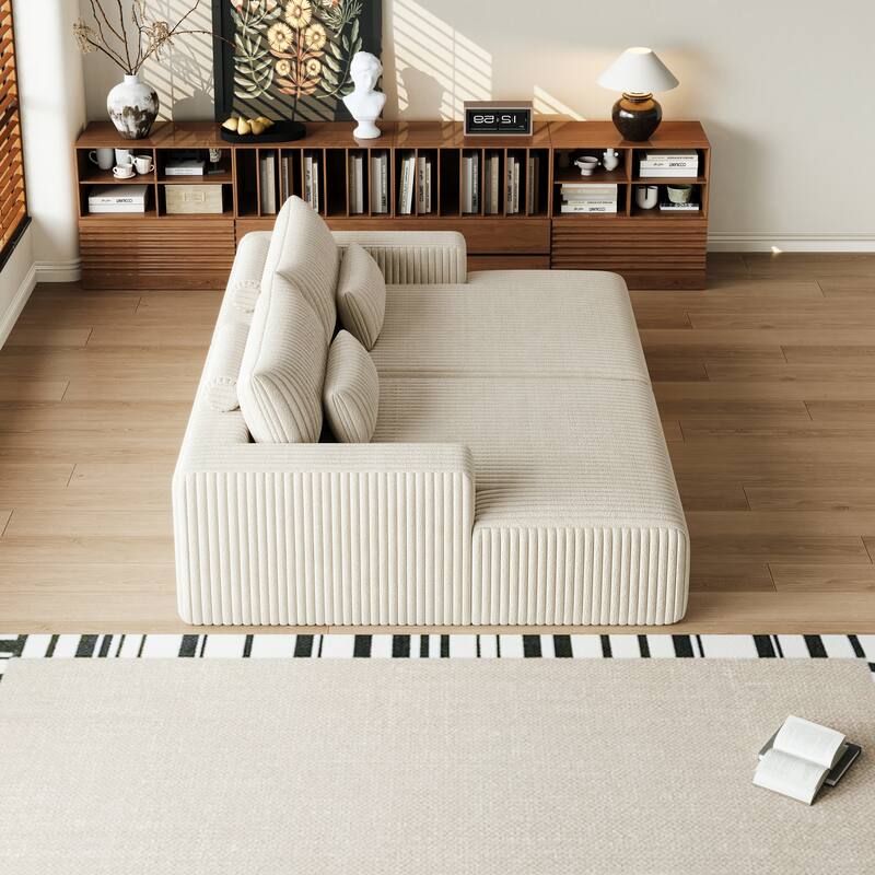Luxury Sleeper Sofa Bed with Soft Cushion - Ultimate Comfort for Your Home
