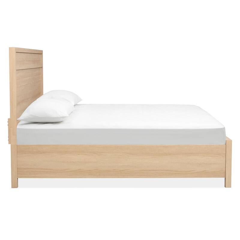 Magnussen Home Merrifield Sandstone Beige Panel Bed