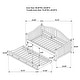 preview thumbnail 3 of 1, Julie Ann Wood Twin Daybed with Trundle White