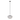 Aditi 71" Height Ceiling Fixture, Milk White - 13.75  x  8.5 x 13.75