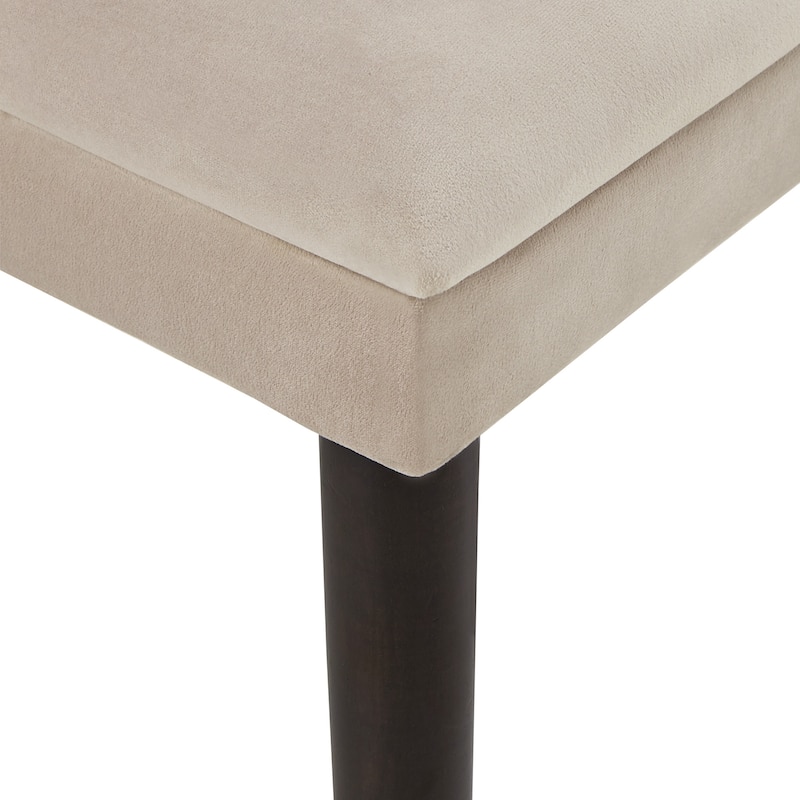 Andrea Espresso and Velvet 5-Piece Dining Set by iNSPIRE Q Modern