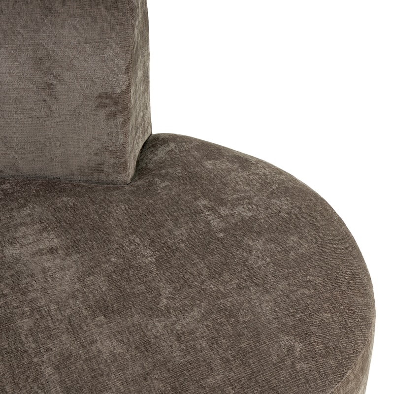 Christopher Knight Home- Buker Curved Polyester Sectional Sofa