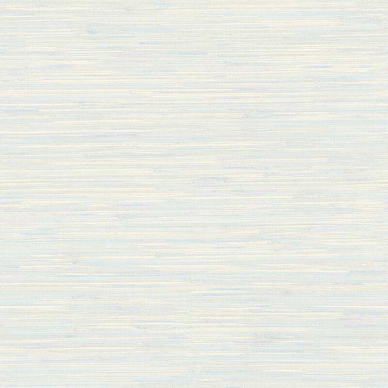 Chesapeake Grassweave Light Blue Imitation Grasscloth Wallpaper