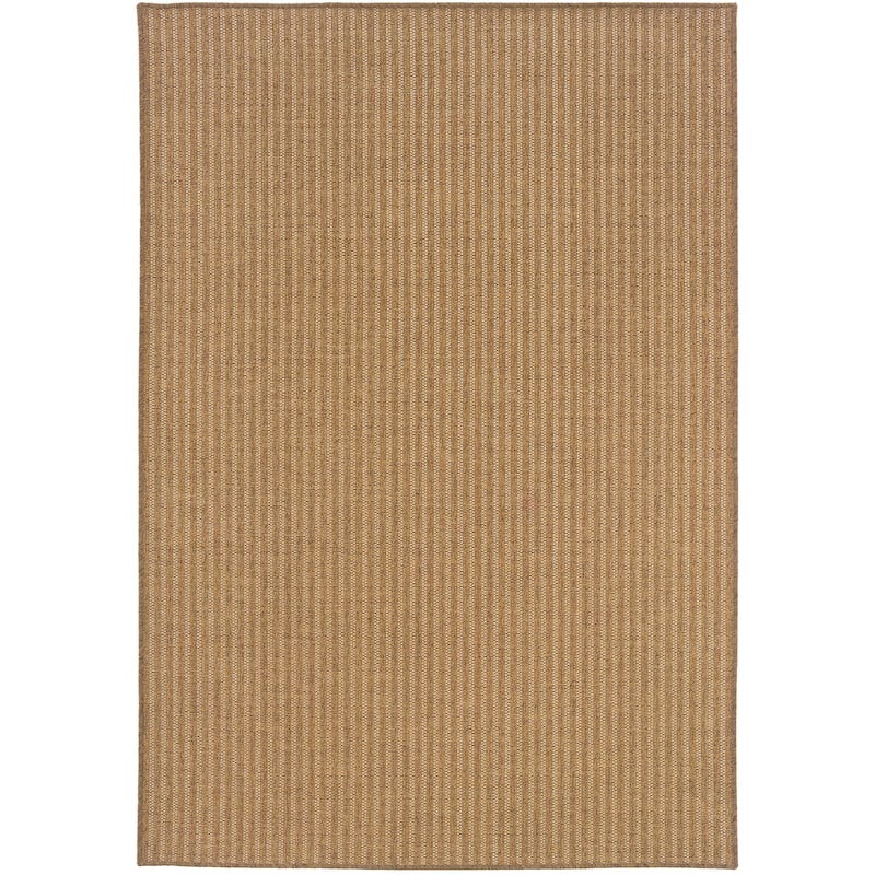 Gresham Tan Geometric Outdoor Casual Area Rug