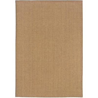 Gresham Tan Geometric Outdoor Casual Area Rug