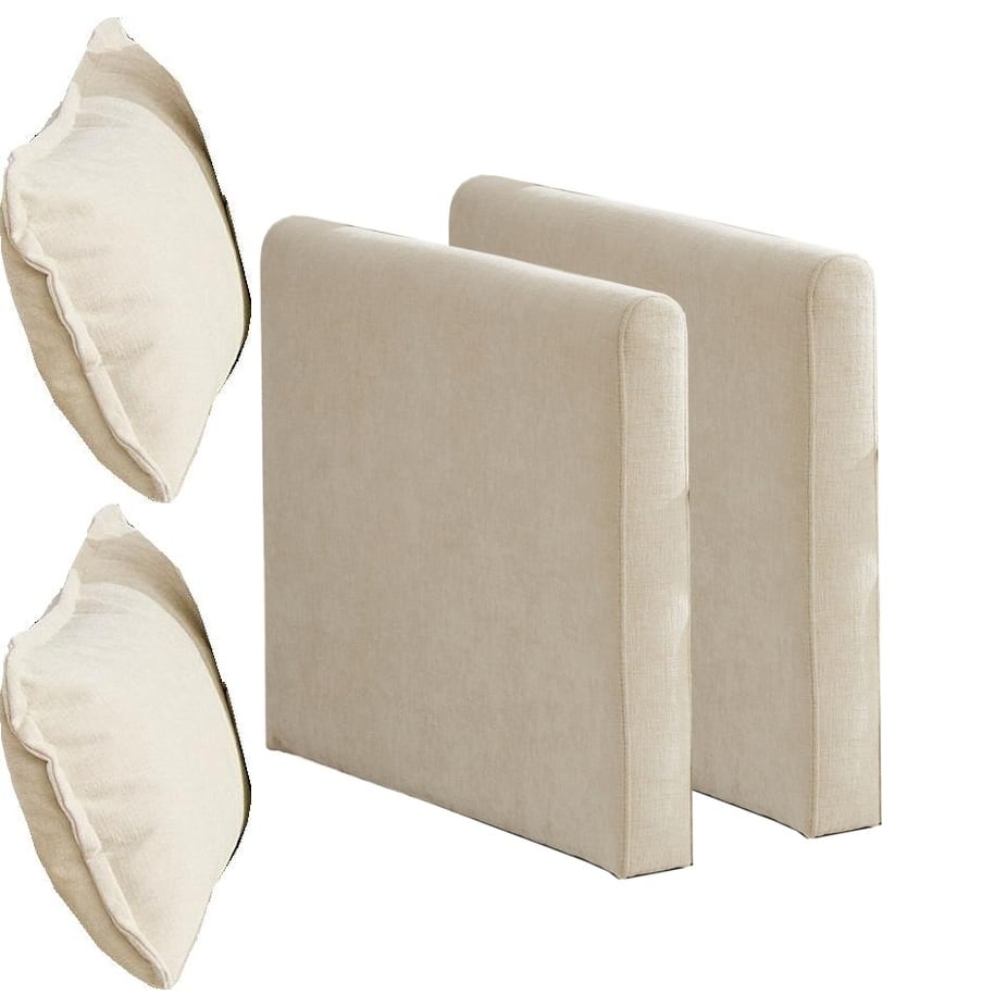 Cloud Sofa Armrests only, Sectional Couch, for Living Room Bedroom and Apartment, Comfy Double Layer Upholstered Seat Cushion