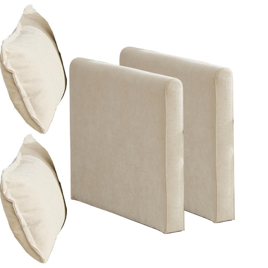 Cloud Sofa Armrests only, Sectional Couch, for Living Room Bedroom and Apartment, Comfy Double Layer Upholstered Seat Cushion