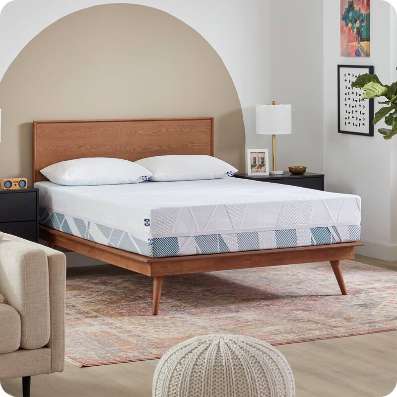 Sealy Dreamlife 2" Gel Memory Foam Mattress Topper with Cooling Cover