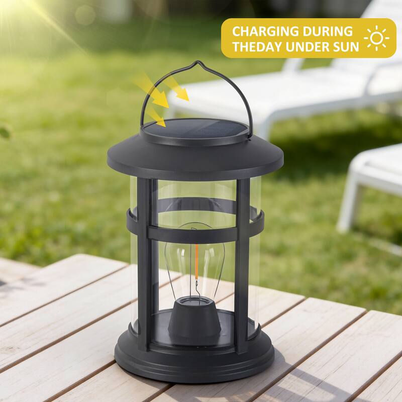 C Cattleya 4 Pack Outdoor Solar Lantern