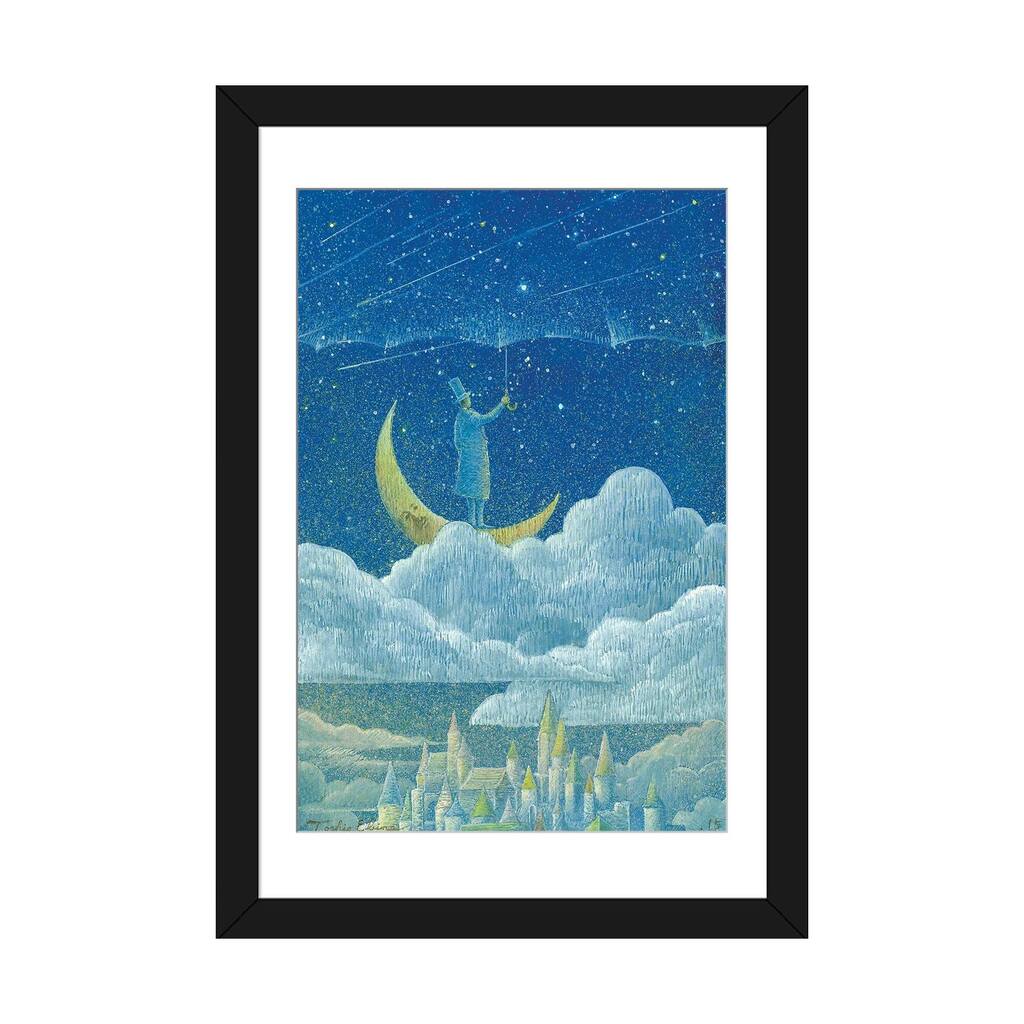 iCanvas "Starry Umbrella" by Toshio Ebine