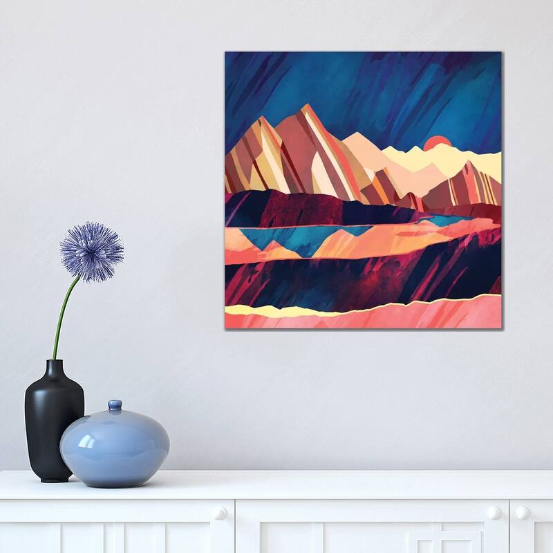 iCanvas "Desert Valley" by SpaceFrog Designs Canvas Print - 18x18x1.5