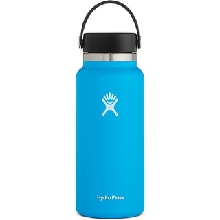 Hydro Flask 32oz Wide Mouth w/Leak Proof FlexCap WaterBottle,Pacific