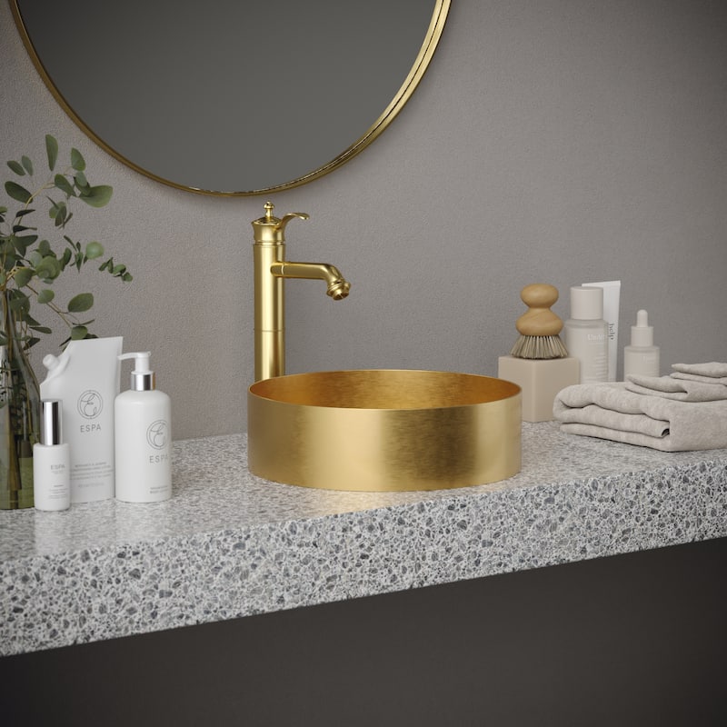 Karran Cinox Stainless Steel Round Vessel Sink