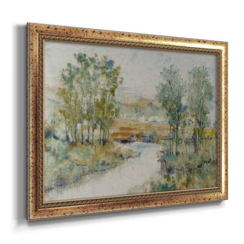 Trees on the Creek II Premium Framed Canvas- Ready to Hang