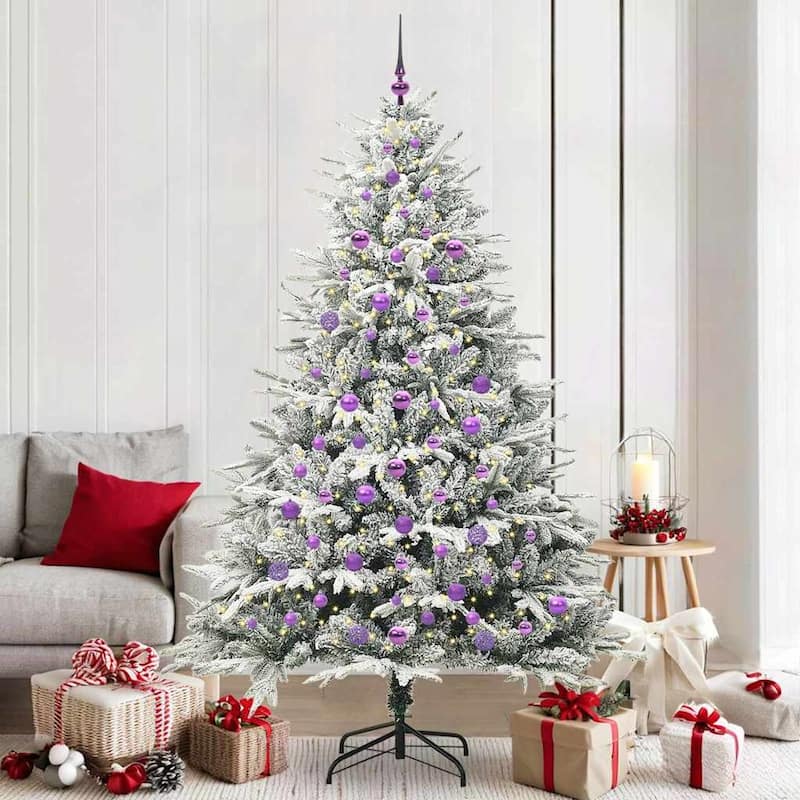 vidaXL Artificial Christmas Tree Green PVC