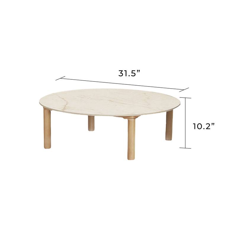 Studio London 4 Piece Outdoor Garden Sofa Set Aluminium Wood Effect