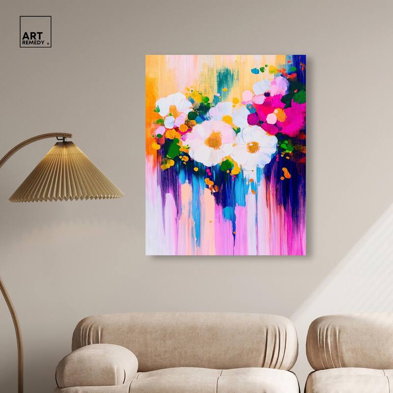 Contrast of Purity I Canvas by Art Remedy, Gallery Wrapped