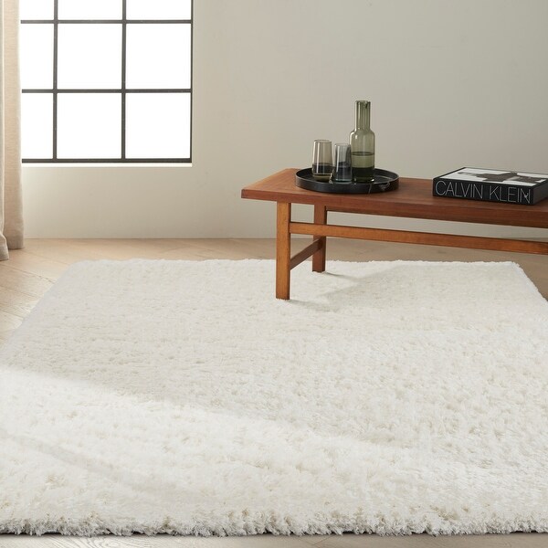 Calvin Klein Moonwalk Modern Solid Shag Area Rug. Opens flyout.