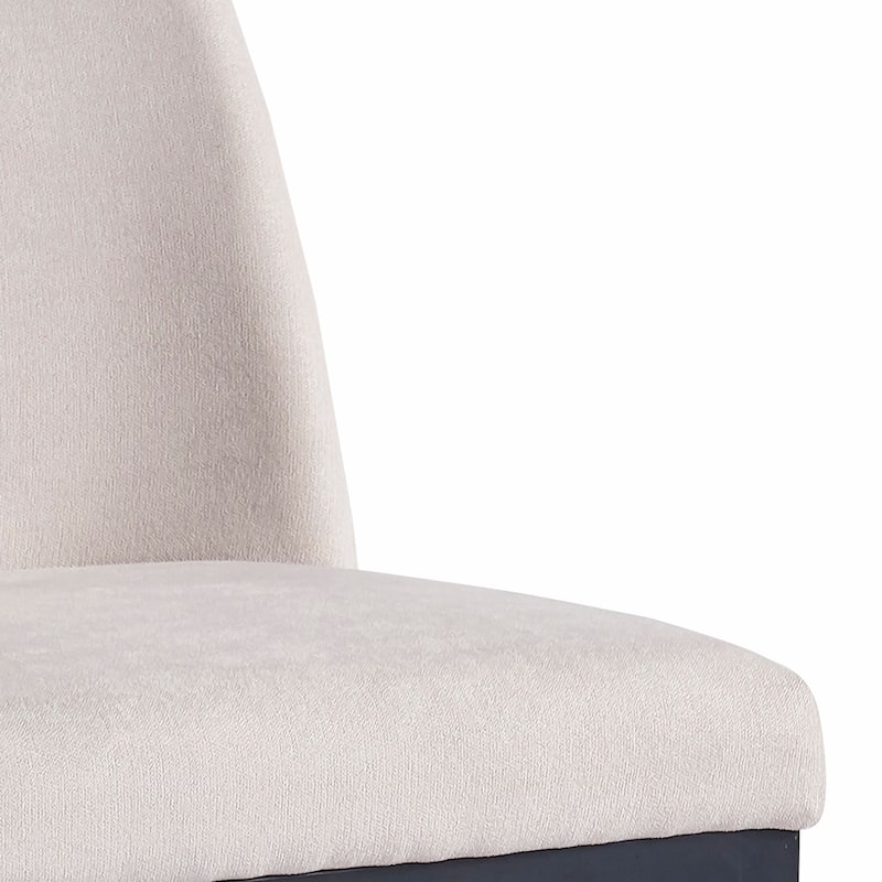 Modern Fabric and Metal 26" Counter Stool, Set of 4