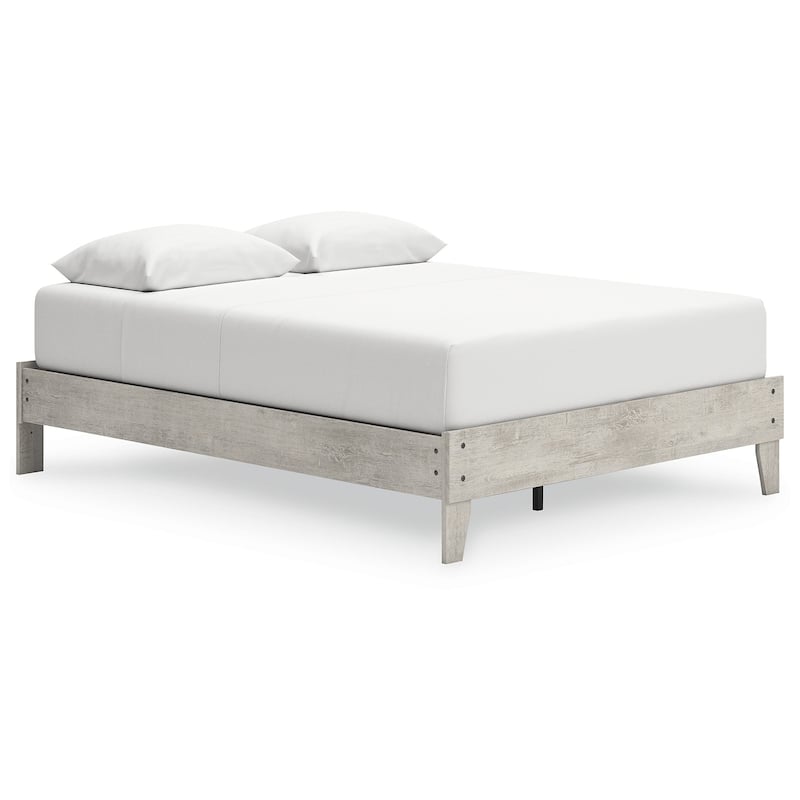 Signature Design by Ashley Shawburn Gray Platform Bed