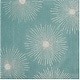 preview thumbnail 87 of 140, SAFAVIEH Handmade Soho Miyase Modern Burst New Zealand Wool Rug 6' x 6' Square - Light Teal/Multi