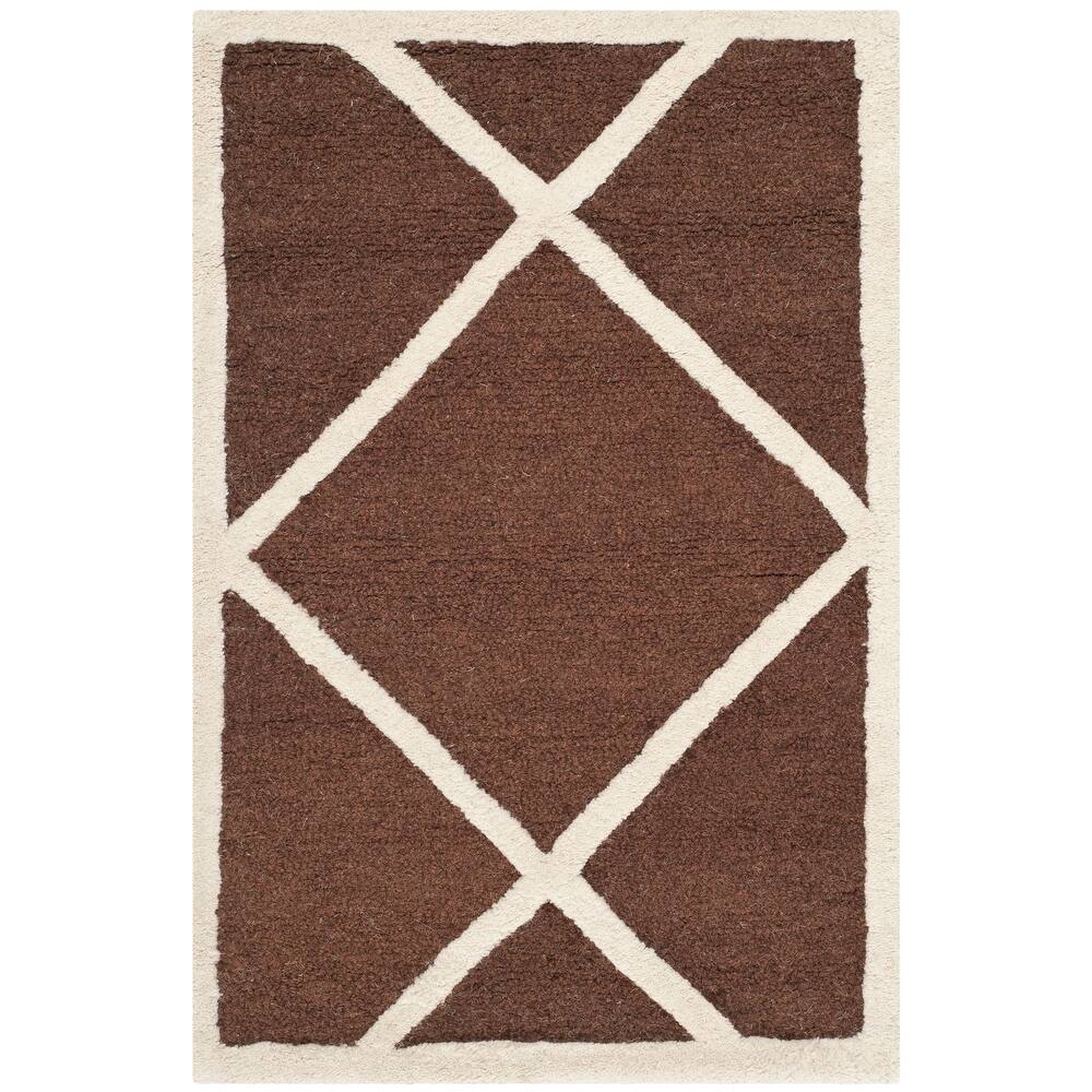 SAFAVIEH Handmade Cambridge Vija Modern Moroccan Wool Rug