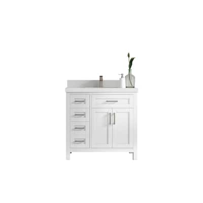 Willow Collections 36 in. W x 22 in. D Cambridge Single Sink Bathroom Vanity Center with Countertop